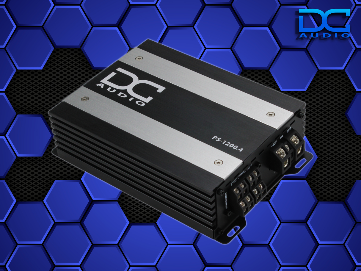DC Audio PS1200x4 - Mini 4 Channel Amplifier