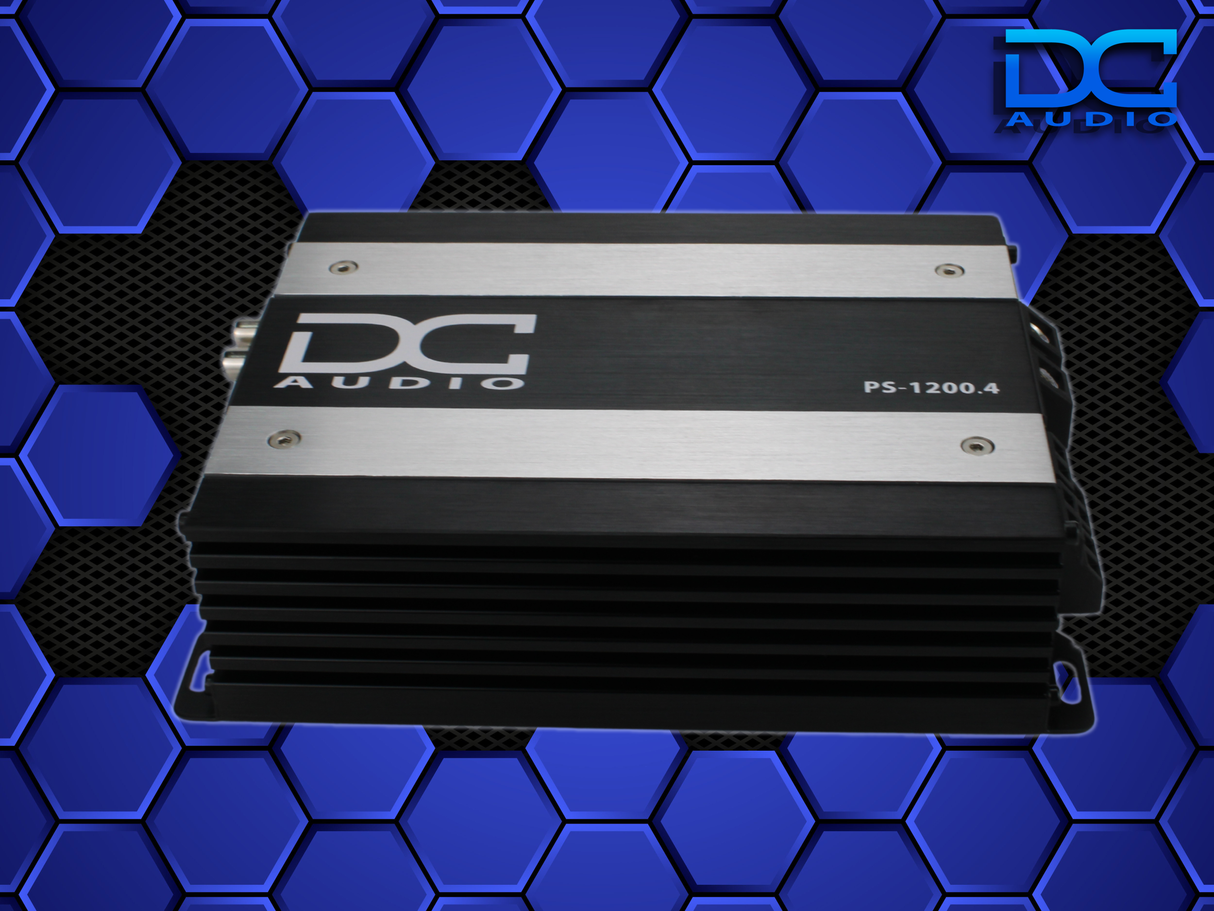 DC Audio PS1200x4 - Mini 4 Channel Amplifier
