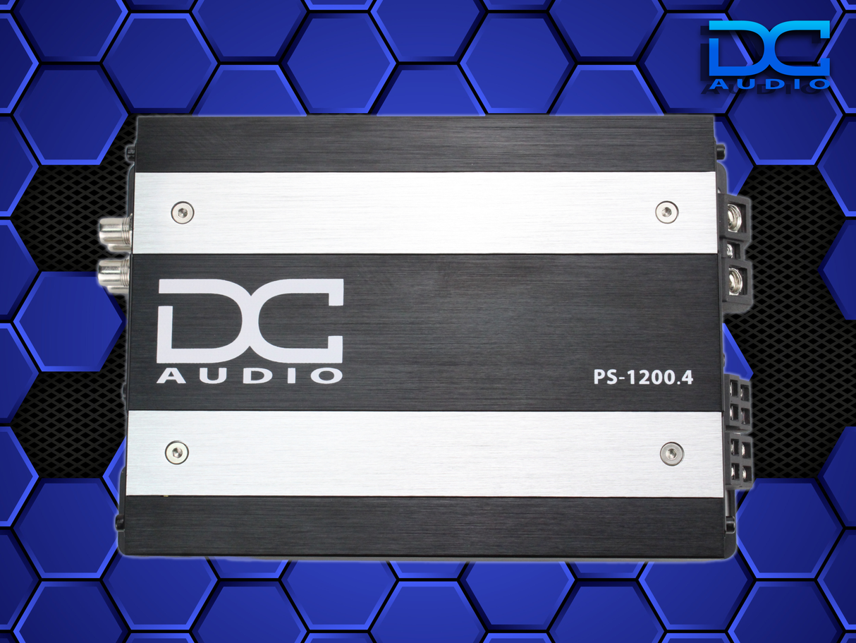 DC Audio PS1200x4 - Mini 4 Channel Amplifier