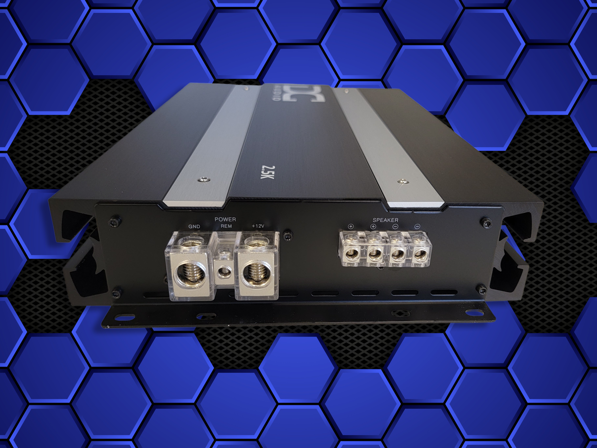 DC Audio 2.5k 2500 watt Mono Block Amplifier