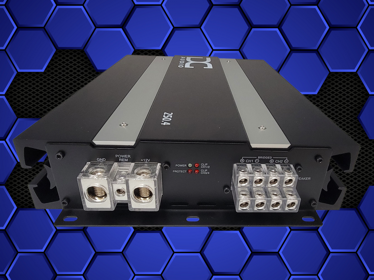 DC Audio 250.4 Class D 4-Channel Amplifier
