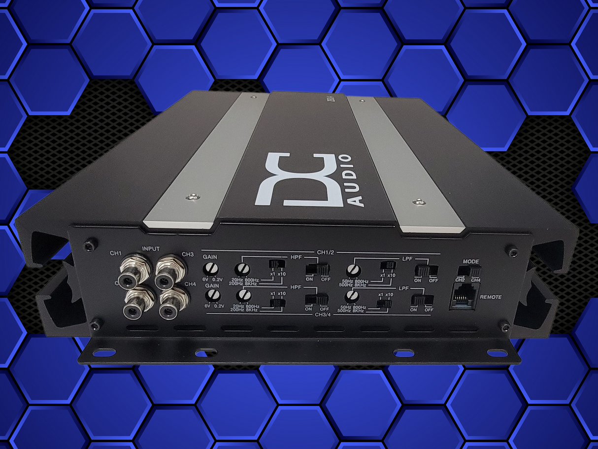 DC Audio 250.4 Class D 4-Channel Amplifier