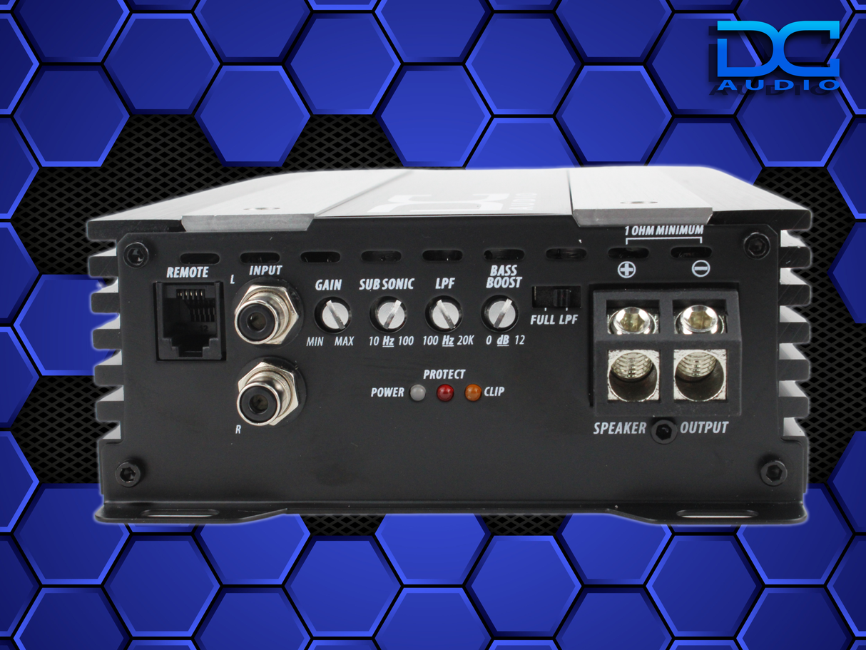 DC Audio PS3000x1 - Mini Full Range Mono Block Amplifier