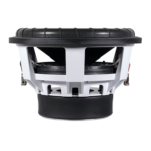 Car subwoofer on a white background