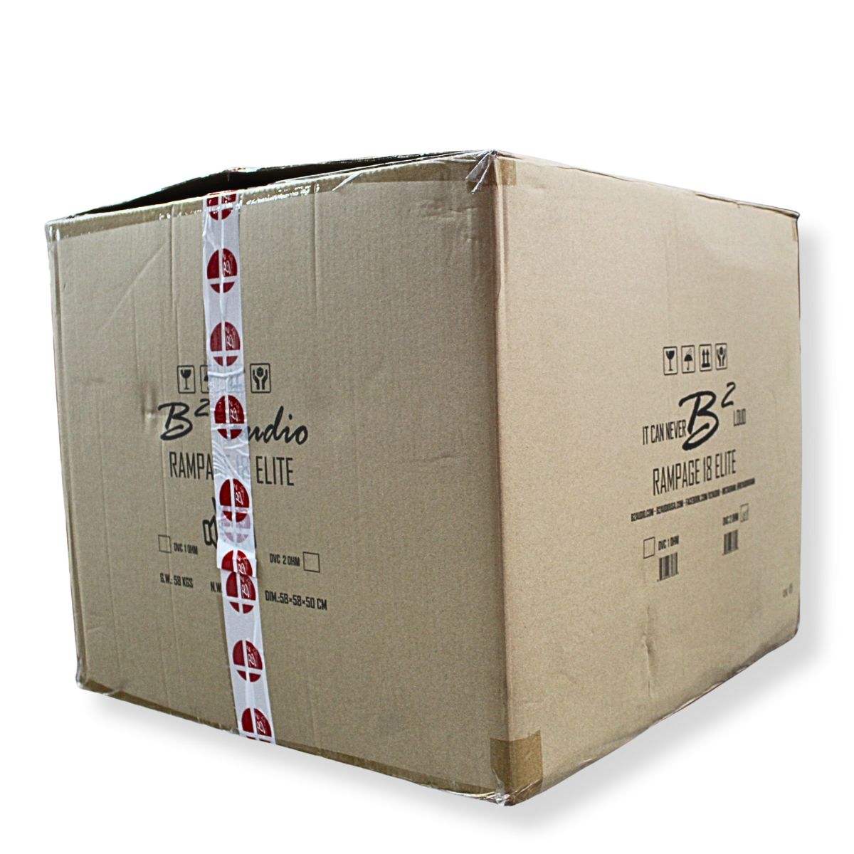 B2 Audio RAMPAGE Series 18" Dual 2-Ohm 4" Voice Coil 5000 Watt RMS Subwoofer