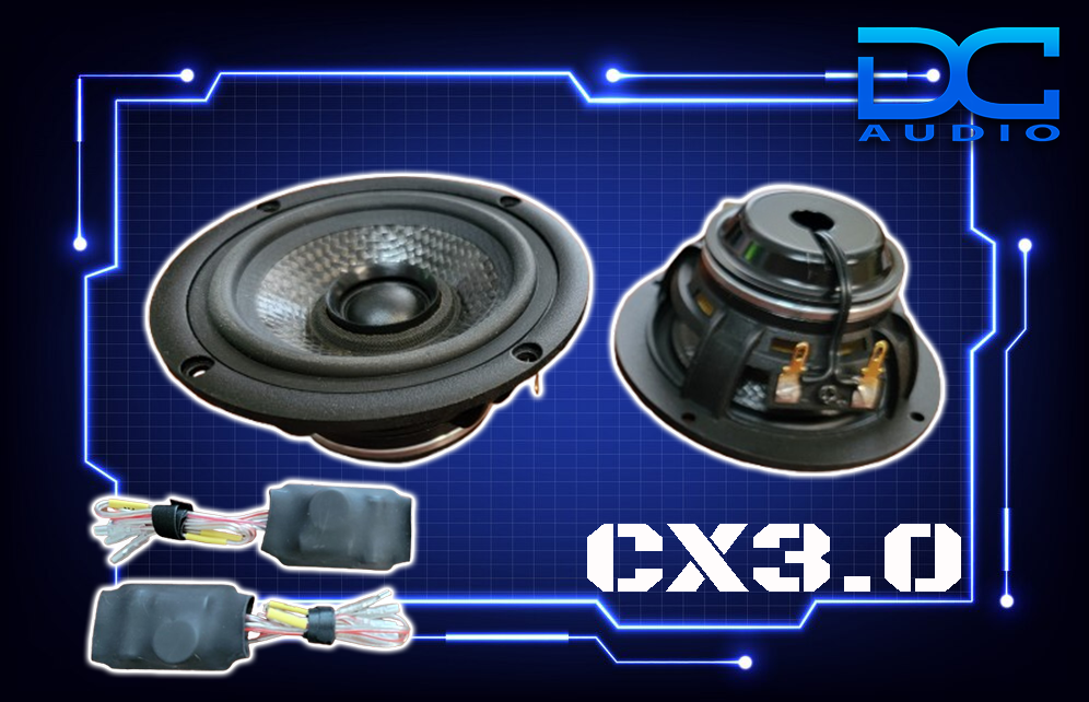 DC Audio 3.0" Coaxial Speakers DC-3.0CX