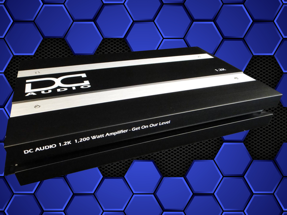 DC Audio 1.2k 1200 watt Mono Block Amplifier