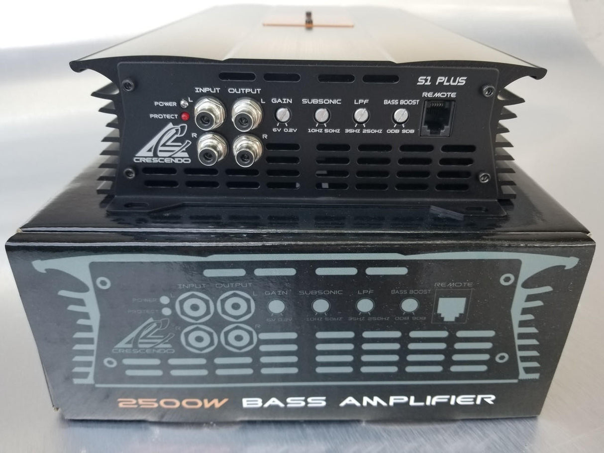 CRESCENDO AUDIO | SYMPHONY S1 PLUS | MONOBLOCK AMPLIFIER