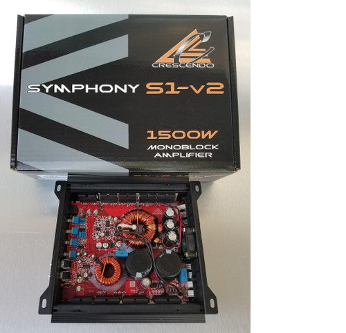 CRESCENDO AUDIO | SYMPHONY S1V2 MONOBLOCK | BASS AMPLIFIER