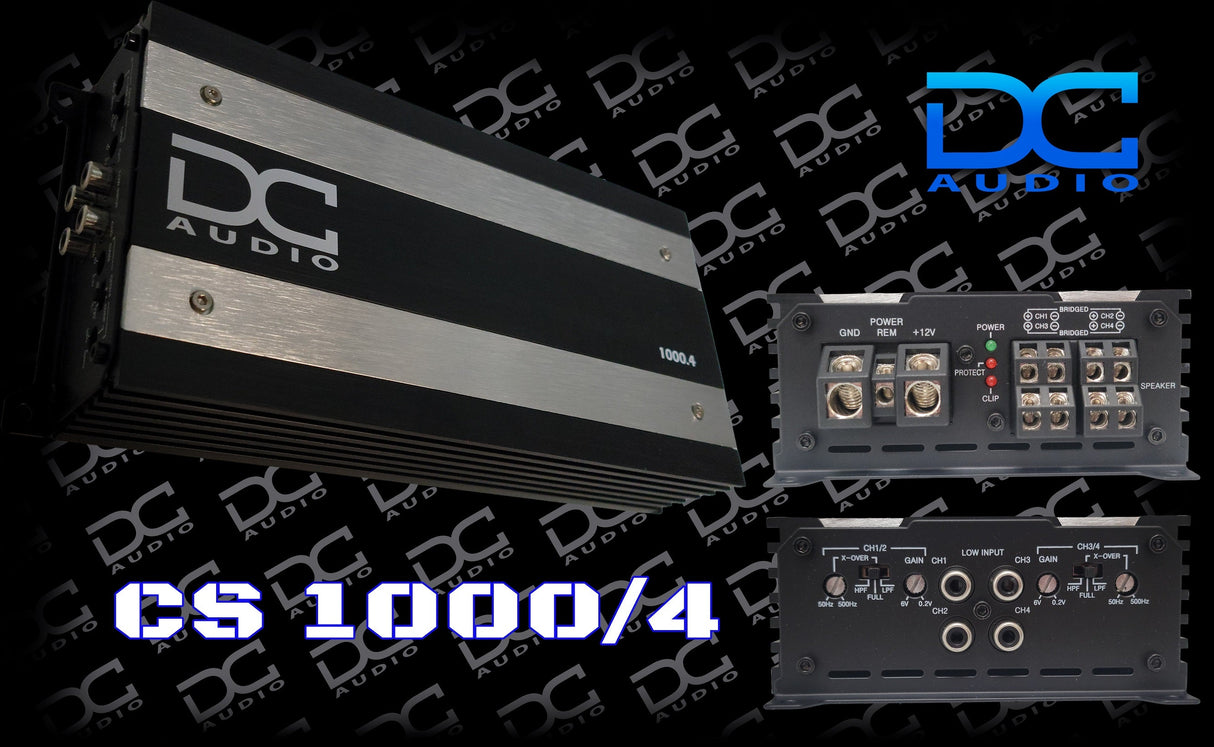 DC Audio CS 1000/4 4-Channel Amplifier m2