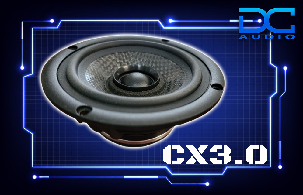 DC Audio 3.0" Coaxial Speakers DC-3.0CX