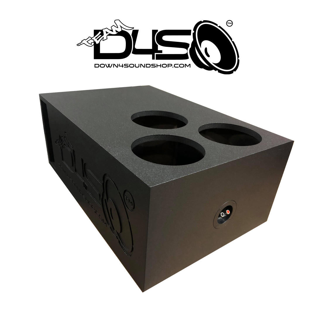 Down4sound PRO-FAB 3 8 | 3 8 Sub Box | Triple 8-Inch Ported Subwoofer Enclosure Box