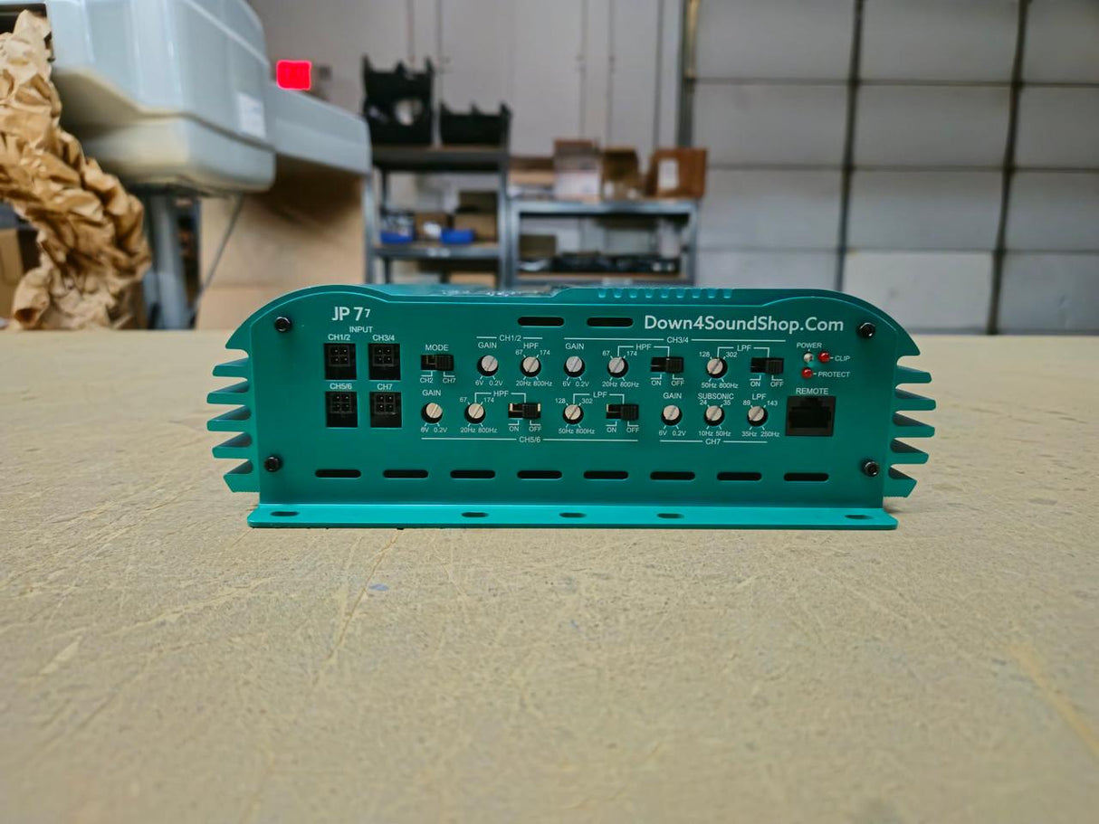 Down4Sound JP77 | 3000W RMS 7 Channel Amplifier
