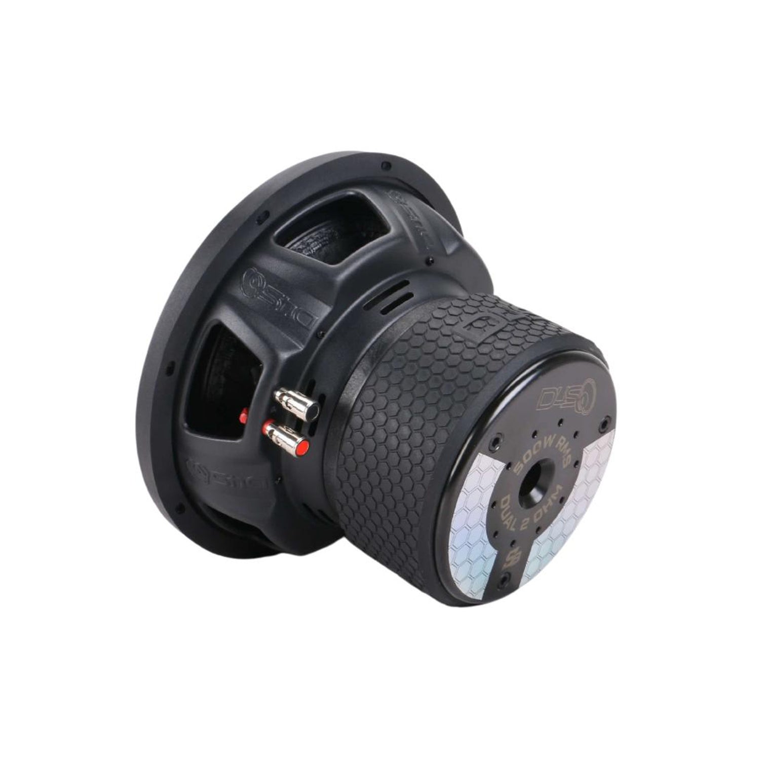 DOWN4SOUND SB 10" SUBWOOFER - 4 OHM DVC | 500W RMS