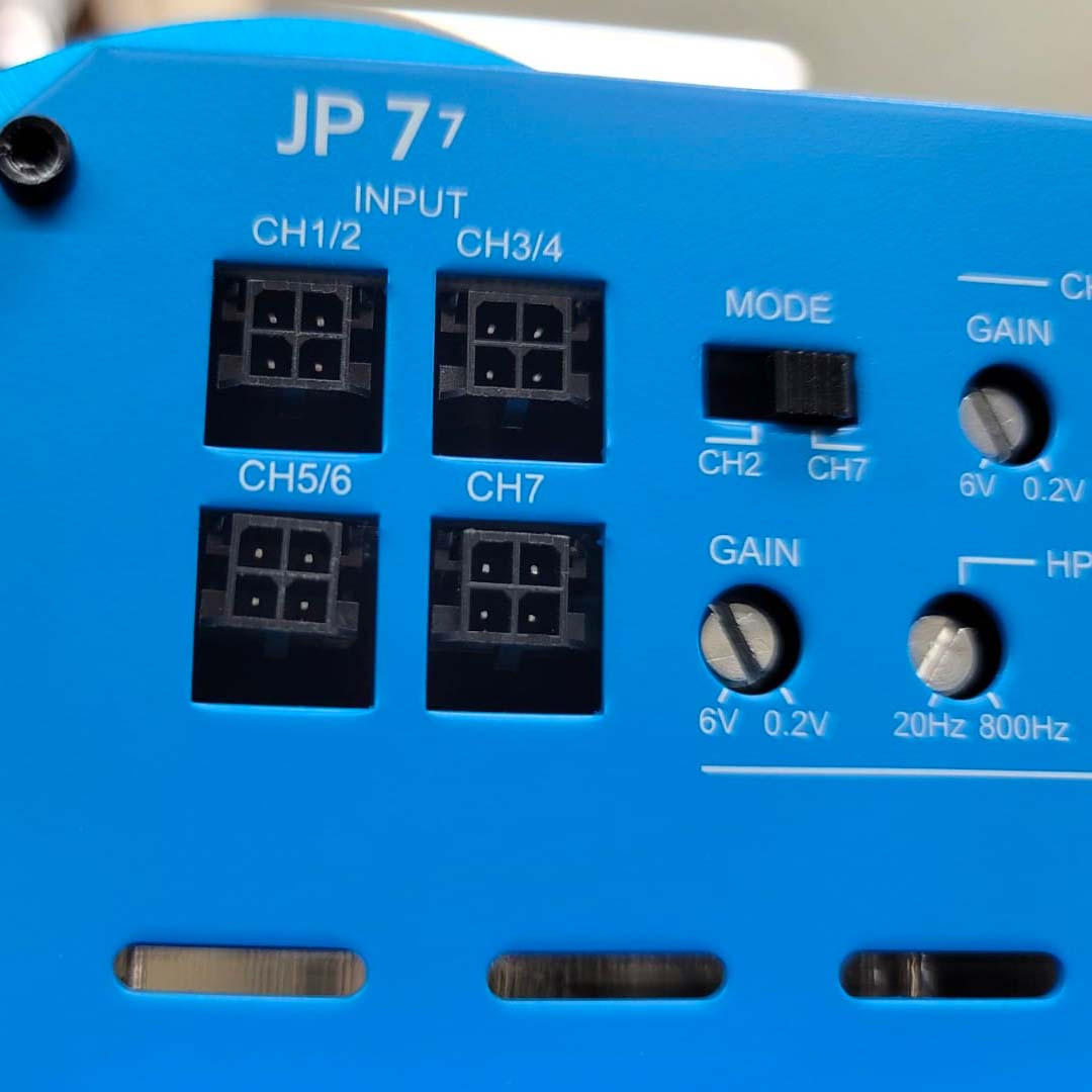Down4Sound JP77 | 3000W RMS 7 Channel Amplifier