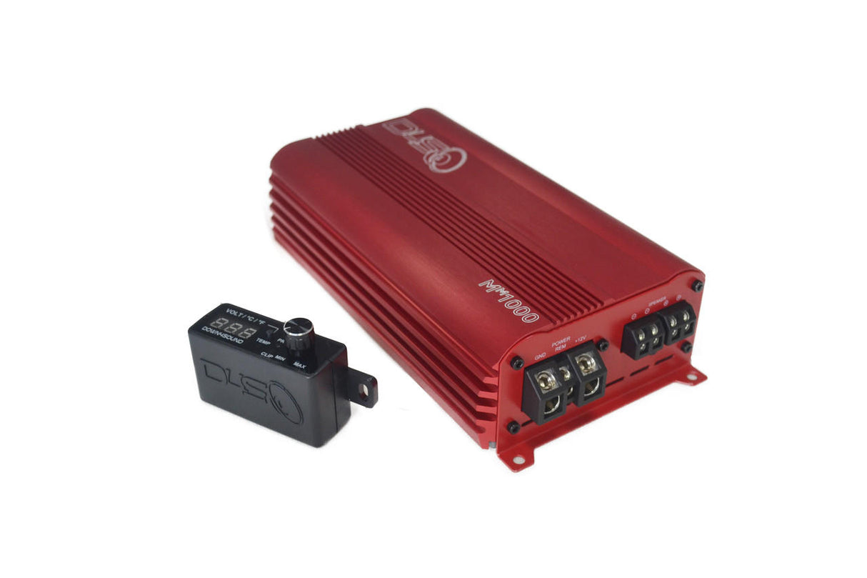 Down4Sound MM1000 (Mini Maxx) | 1000W RMS Mini Car Audio Amplifier