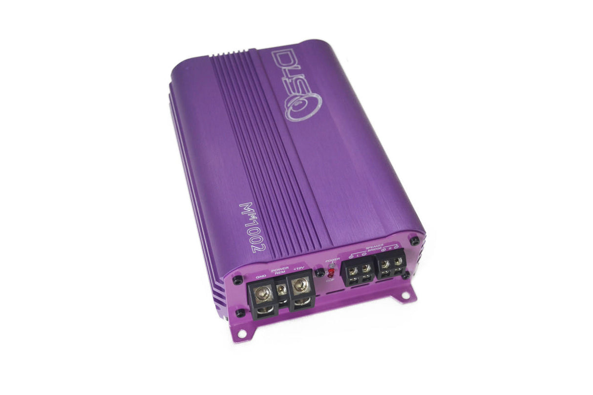 Down4Sound MM1002 (Mini Maxx) | 350W RMS Mini 2 CH Car Audio Amplifier