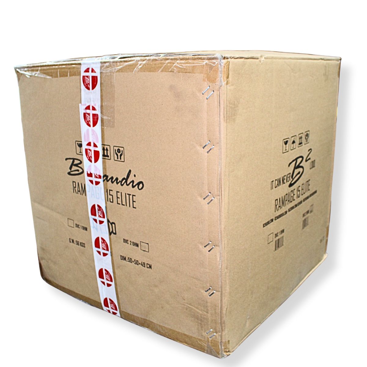 B2 Audio RAMPAGE Series 15" Dual 2-Ohm 4" Voice Coil 5000 Watt RMS Subwoofer