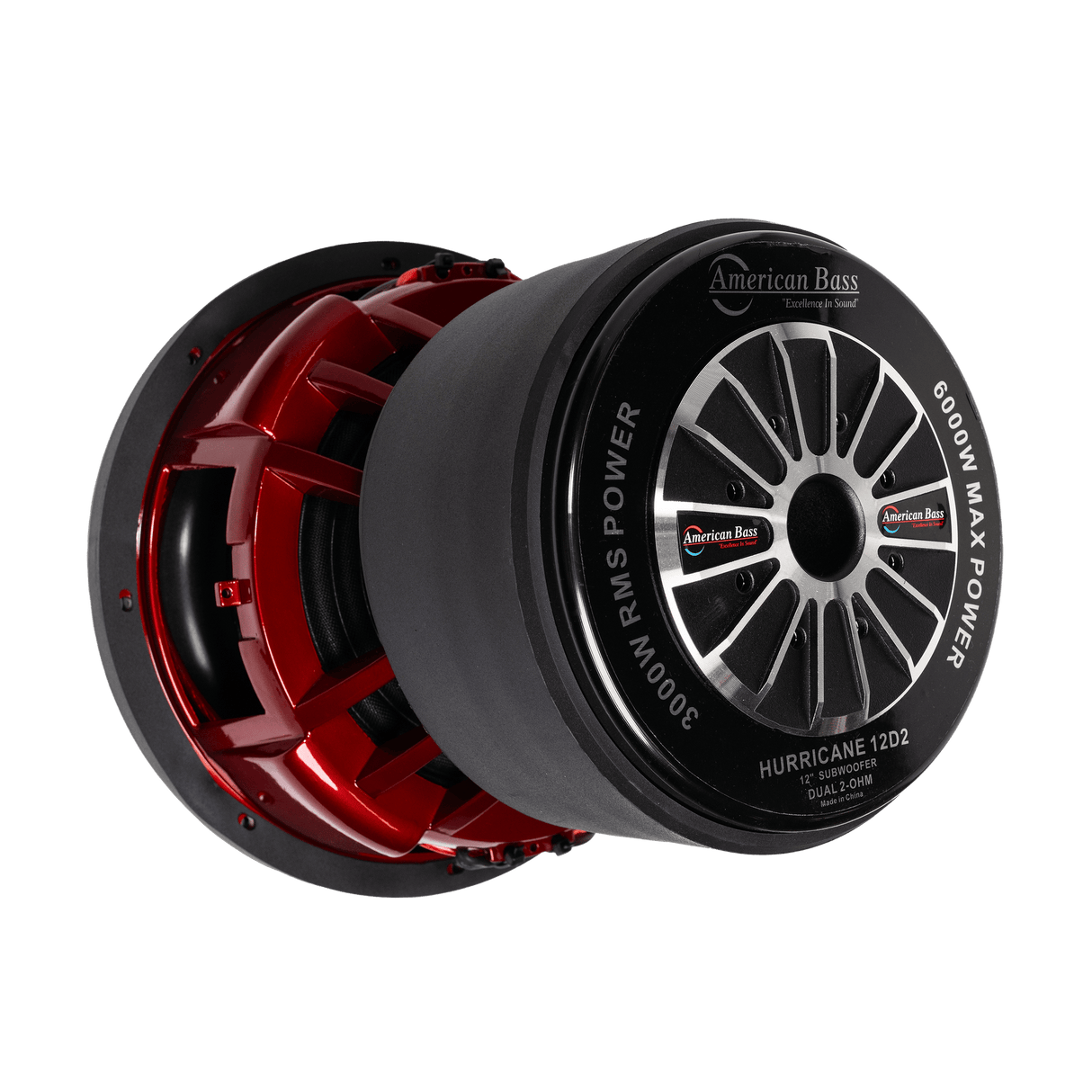 American Bass Hurricane 12" Subwoofer - 1 Ohm (D1)