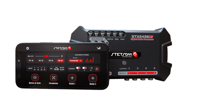 Stetsom STX2436 Bluetooth Digital Processor