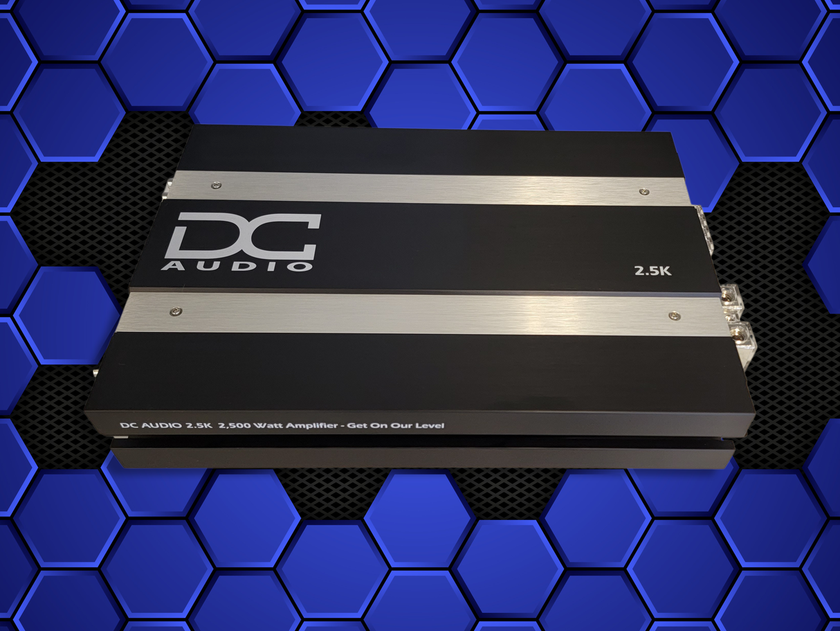 DC Audio 2.5k 2500 watt Mono Block Amplifier