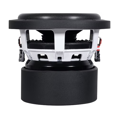 Audio Ace Black and white car speaker on a white background