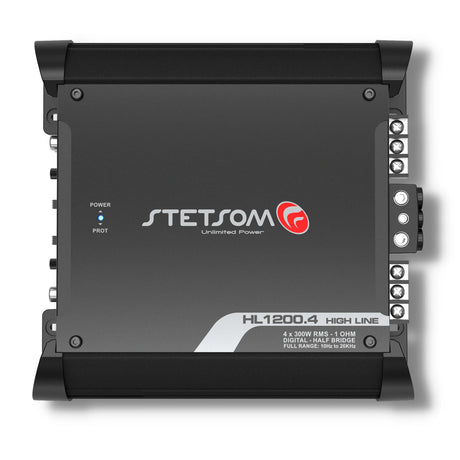 Stetsom audio amplifier on a white background