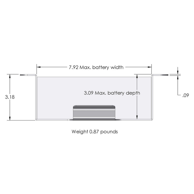 XS Power 
										510 - 375 Side Mount
									 Battery