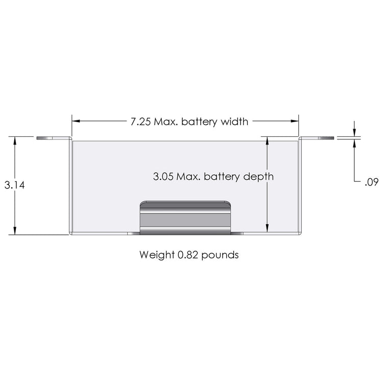 XS Power 
										511 - 680 Side Mount
									 Battery