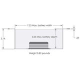 XS Power 
										511 - 680 Side Mount
									 Battery