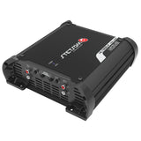 Stetsom HL 1200.4 4-Channel Digital Amplifier – compact and lightweight Class D amp with front RCA and crossover controls.