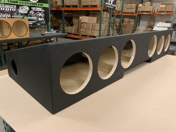 6 - 6.5" SUB BOX FOR TRUCK SEATS (PLEASE READ DESCRIPTION FOR FITMENT)