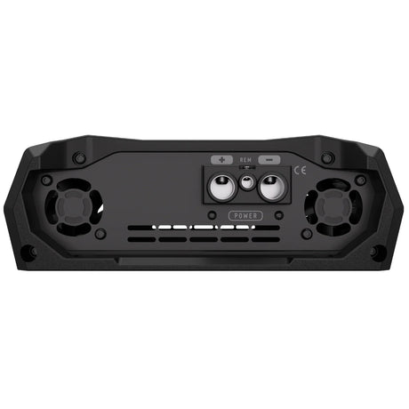 Side view of the Stetsom Bravo Bass Flex 3k showing power inputs 