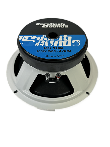 Resilient Sounds 10M 300w RMS 4ohm 10"speaker