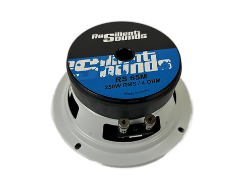 Resilient Sounds 65M 250w RMS 4ohm 6.5" speaker