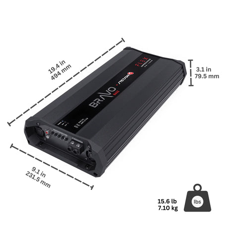 Stetsom Bravo Bass Flex 8k 0.5~1ohm Amplifier