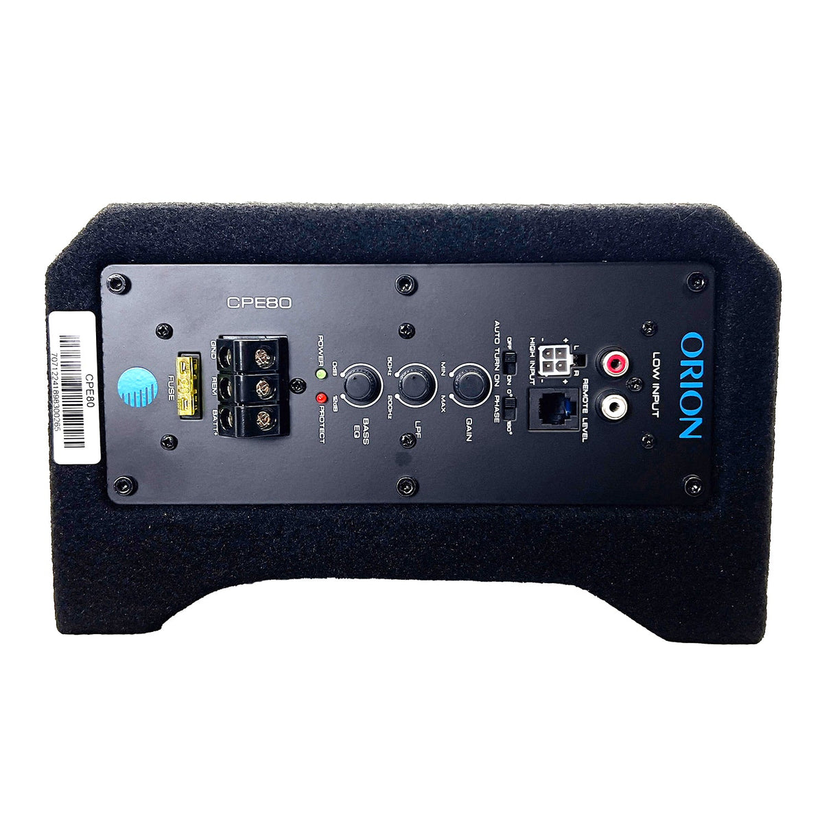 Orion Car Audio Cobalt CPE80 – 8-Inch Active Down-Firing Enclosure
