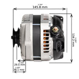 1963-1967 Chevrolet C30 Pickup V8 4.6L 12si High Output Alternator