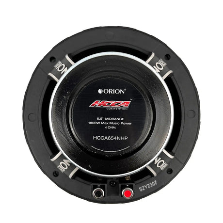 HCCA654NHP - 6.5 inch 4 Ohm Neodymium Midrange Speaker 450 Watts RMS - Orion Car Audio