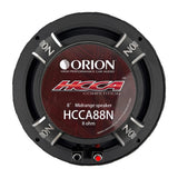 HCCA88N - 8 inch 8 Ohm Neodymium Midrange Speaker 500 Watts RMS - Orion Car Audio