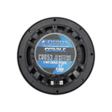 Straight-on side view of the Orion CB653 speaker’s mounting depth and magnet motor, showcasing clean terminal layout for secure wire connection.

