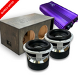 Resilient Sounds Duel Gold v2 Subwoofer Bass Package 