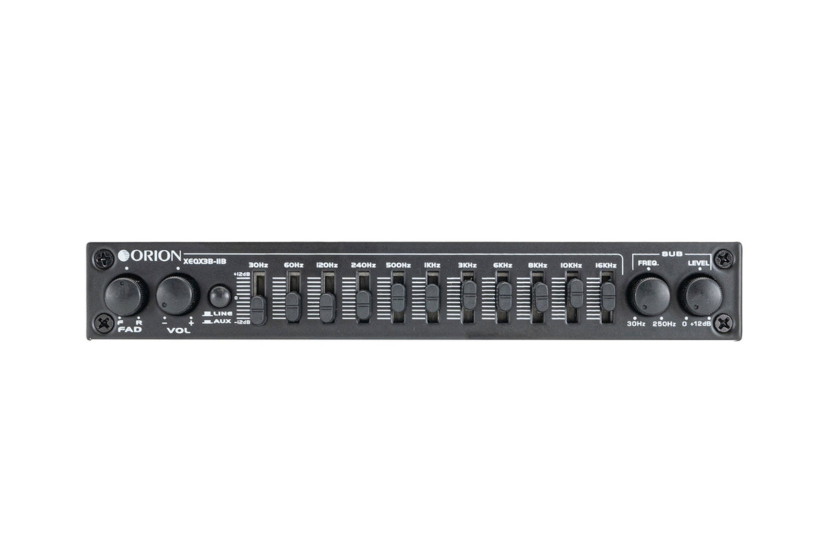 Orion Car Audio XEQ-X3B - 11-BAND PARAMETRIC EQUALIZER