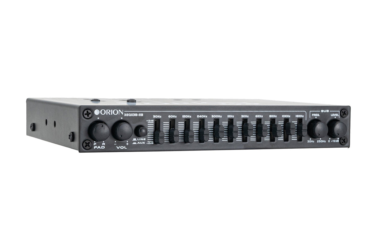 Orion Car Audio XEQ-X3B - 11-BAND PARAMETRIC EQUALIZER