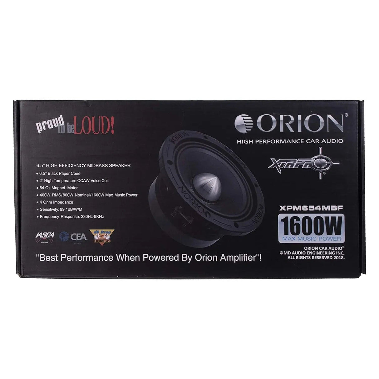 Orion Car Audio XPM654MBF Speaker