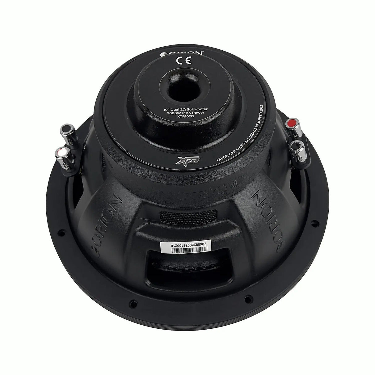 Orion Car Audio XTR102D - 10 Inch Subwoofer 500 Watts RMS 2-Ohm DVC