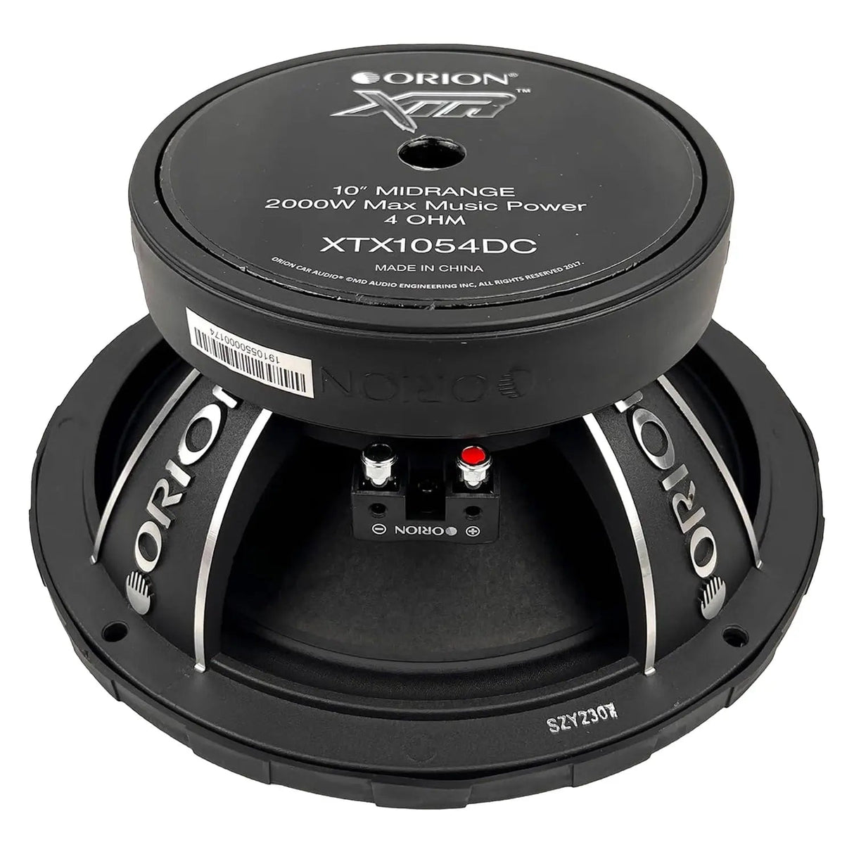 Orion Car Audio XTX1054DC - 10 inch 4 Ohm Dust Cap Midrange Speaker