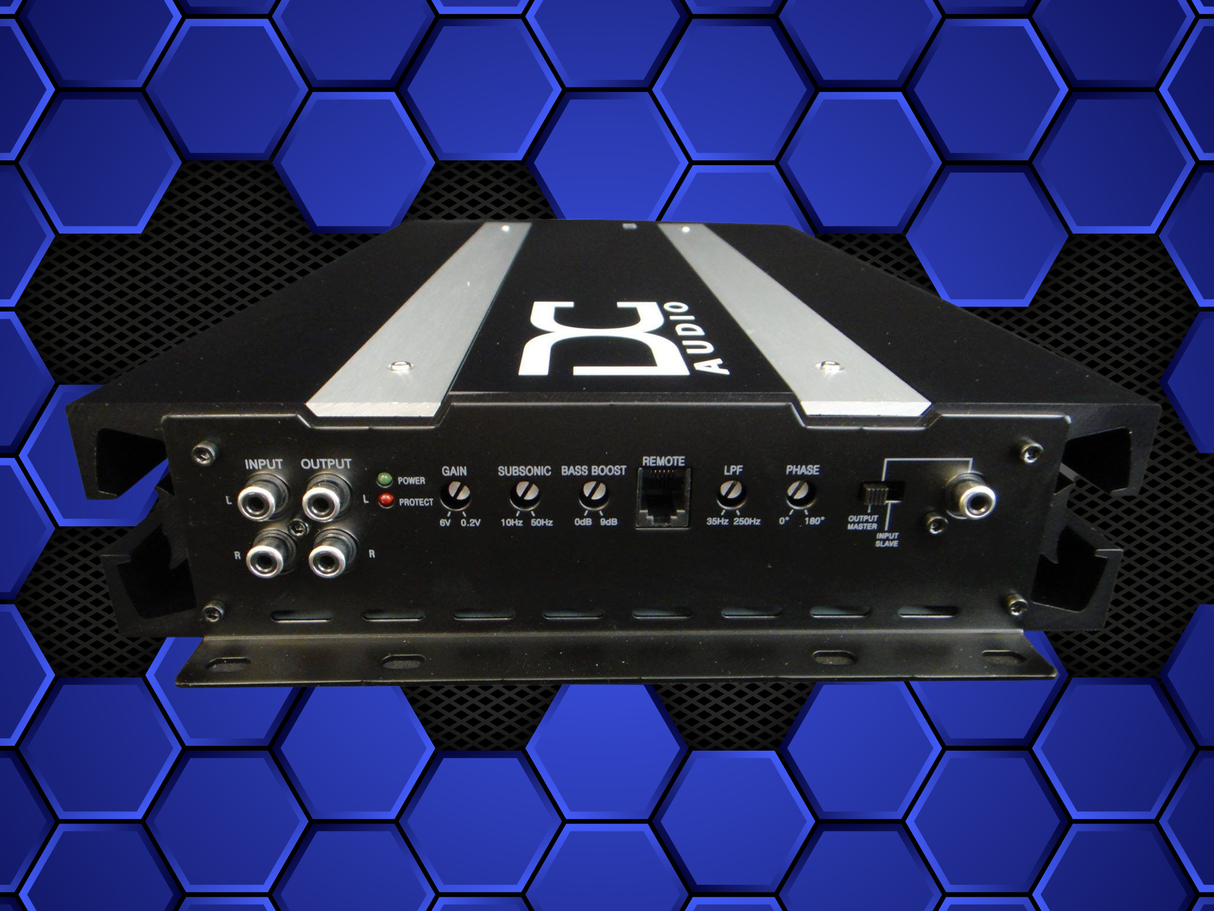DC Audio 1.2k 1200 watt Mono Block Amplifier