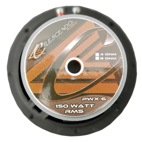 CRESCENDO AUDIO PWX-6 | 6.5" Pro Audio - 4 OHM