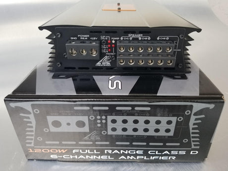 CRESCENDO AUDIO | SYMPHONY S6 | 6 CHANNEL AMPLIFIER